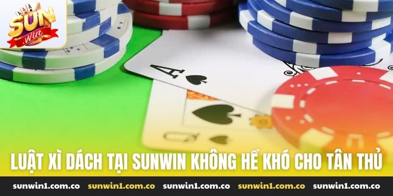 Luật xì dách tại Sunwin không hề khó cho tân thủ