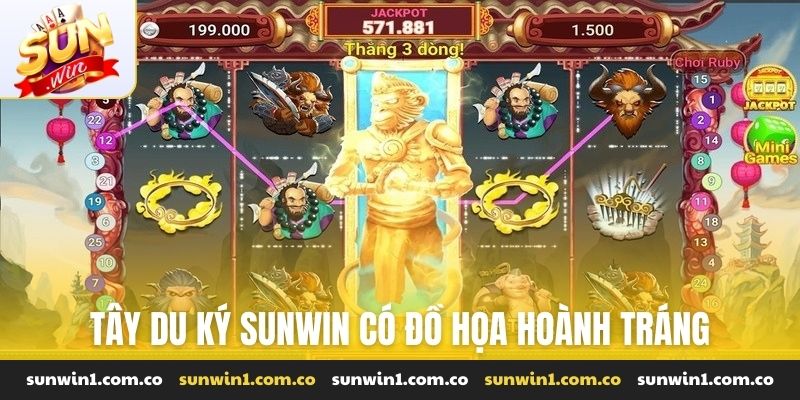 Tây Du Ký Sunwin có đồ họa hoành tráng